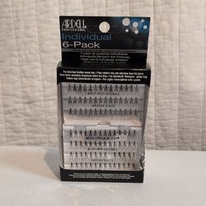 Ardell Individual Lashes 6-Pack - Medium Black
